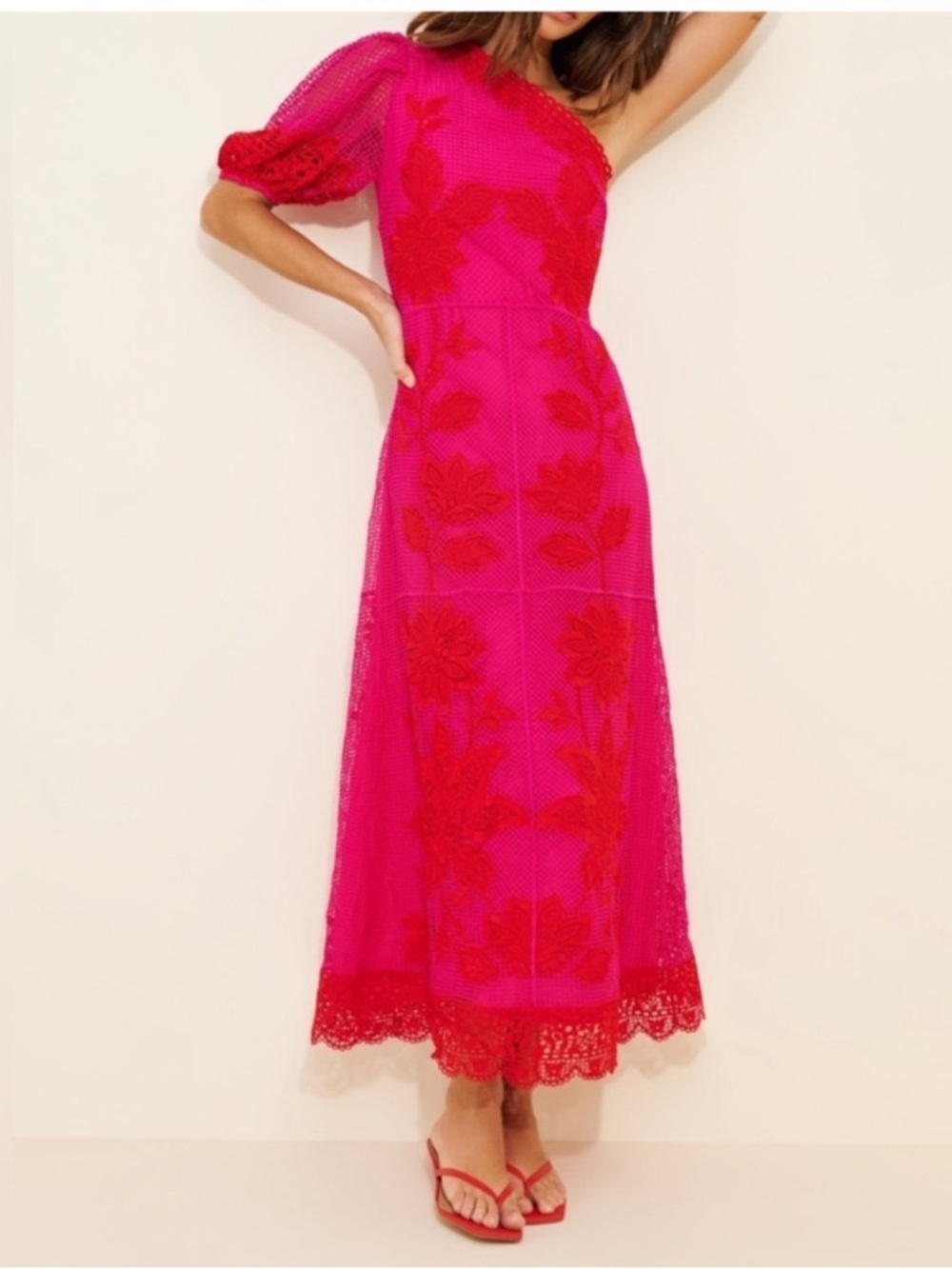 Farm Rio Guipuire Dress